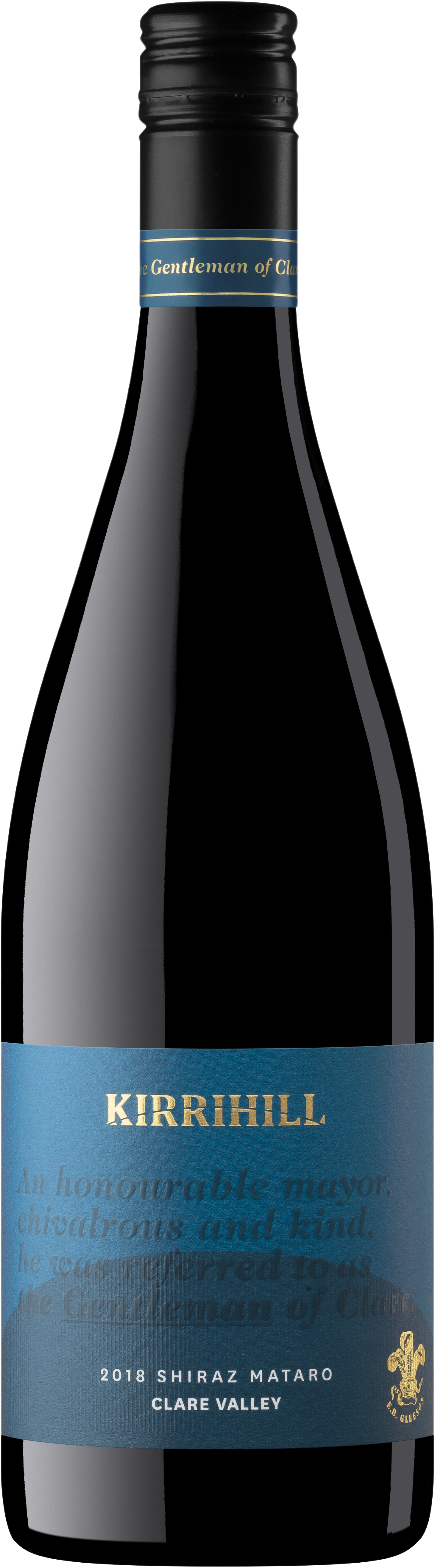 Kirrihill Wines E.B.'s The Gentleman Clare Valley Shiraz Mataro 2018